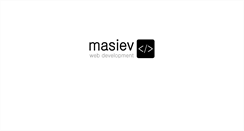 Desktop Screenshot of masiev.com