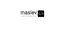 Tablet Screenshot of masiev.com